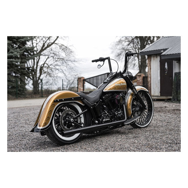 Killer Custom 4" Stretched Rear Fender with Classic Tip – 2018–2021 Softail: 2018–2021 FLSL Slim…