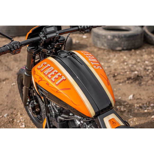 Killer Custom ''Avenger'' M8 Softail Gas Tank Cover & Console – 2018–2020 FXBB Street Bob 107; 2021–2024…