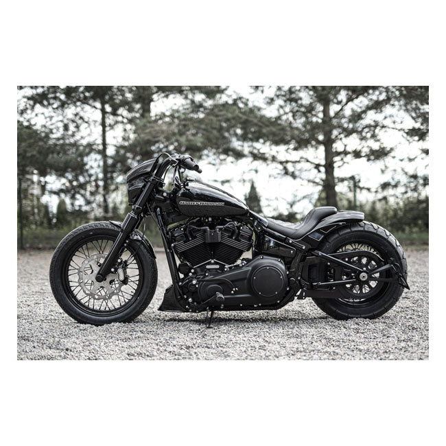 Killer Custom ''Predator'' Seat for ''Bobbstr''/''Rodstr'' Fender – M8 Softail with Rear Fender Kits:…