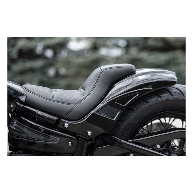 Killer Custom ''Blocker'' Seat for ''Bobbstr''/''Rodstr'' Fender – M8 Softail with Rear Fender Kits:…