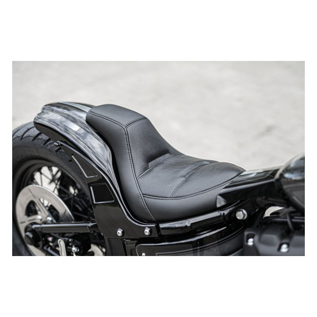 Killer Custom ''Blocker'' Seat for ''Bobbstr''/''Rodstr'' Fender – M8 Softail with Rear Fender Kits:…