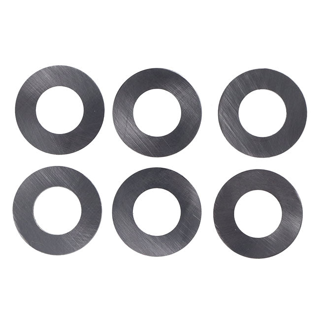 MCS Camshaft Spacers Set .100" to .150" 6Pk – 2007–2025 Softail; 2006–2017 Dyna…