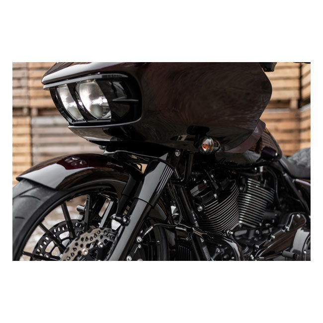 Killer Custom Upper Fork Covers for 5.50" Wide Wheels – 2014–2023 FLT/Touring; Trikes with…