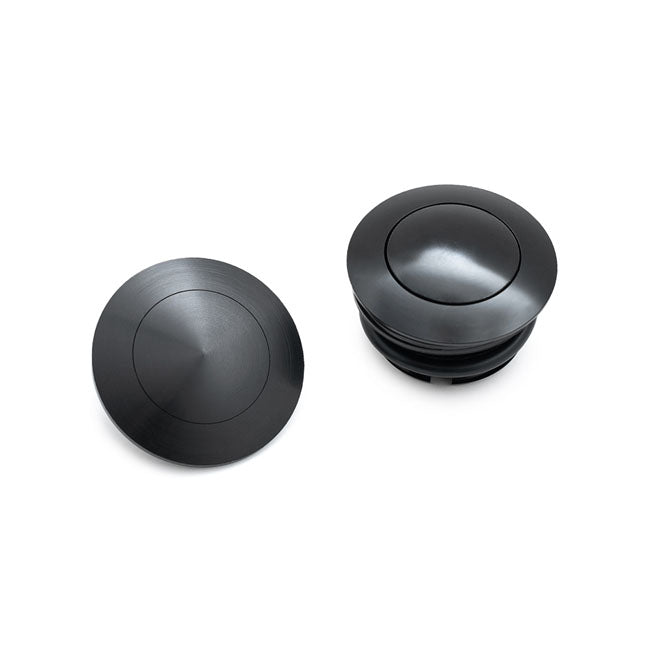 Killer Custom Flush-mount Fuel Cap Kit. Black – 2018–2026 Softail: 2018–2020 FLDE Deluxe…