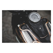 Killer Custom Flush-mount Fuel Cap Kit. Black – 2018–2026 Softail: 2018–2020 FLDE Deluxe…