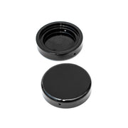 Killer Custom Fork Tube Cap Bolt Covers. Gloss Black – Softail: 2018–2021FLHC Heritage Classic…