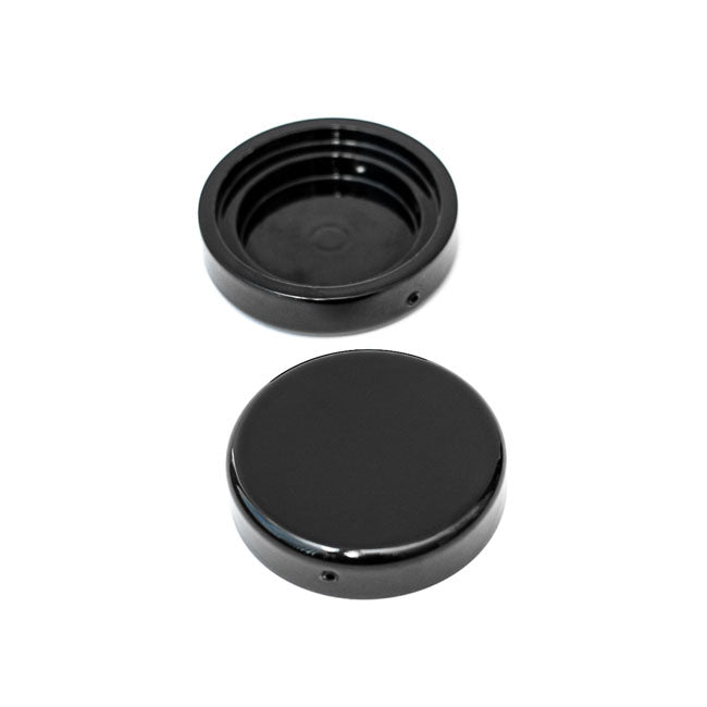 Killer Custom Fork Tube Cap Bolt Covers. Gloss Black – Softail: 2018–2021FLHC Heritage Classic…