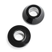 Killer Custom Front Wheel Spacer Kit Left & Right. Black – 2008–2025 FLT/Touring