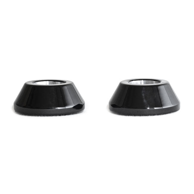 Killer Custom Front Wheel Spacer Kit Left & Right. Black – 2008–2025 FLT/Touring