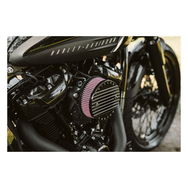 Killer Custom ''Streamliner'' Cover. For S&S Stealth – S&S Stealth Air Cleaners without Cover