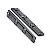 Killer Custom Saddlebag Latch Inserts. Black – 2014–2025 FLT/Touring
