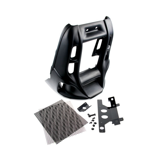 Cult-Werk Radiator Cover ''Racing''. Matte Black – 2013–2017 FXSB Breakout