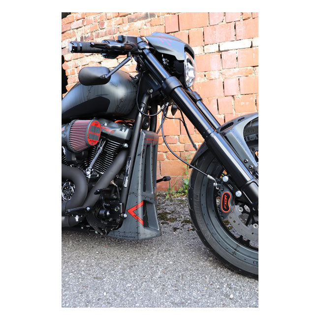 Cult-Werk Bug Spoiler ''Custom''. Matte Black – 2018–2025 Softail