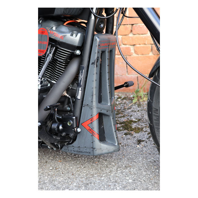 Cult-Werk Bug Spoiler ''Custom''. Matte Black – 2018–2025 Softail