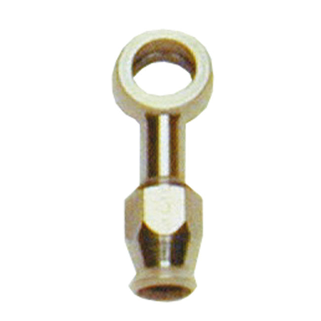 Goodridge, 7/16" (11mm) Banjo Fitting Straight. Chrome
