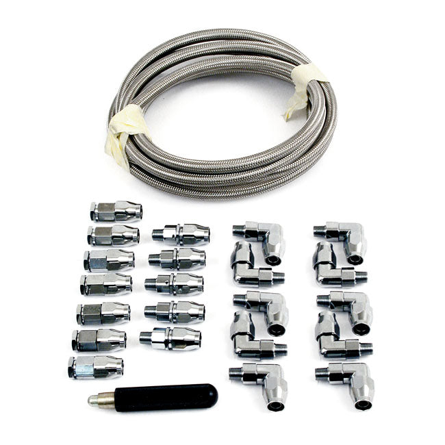 Goodridge Dealer Built-A-Line Oil Hose Kit – Universal
