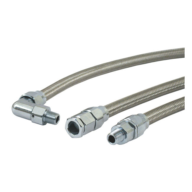Goodridge Braided Oil Line Kit – 1992–1999 Softail