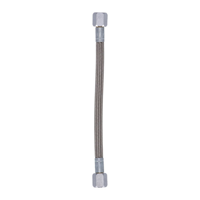 Goodridge Universal Pre-assembled Oil Line. 7" – Pre-Twin Cam & Custom Applications