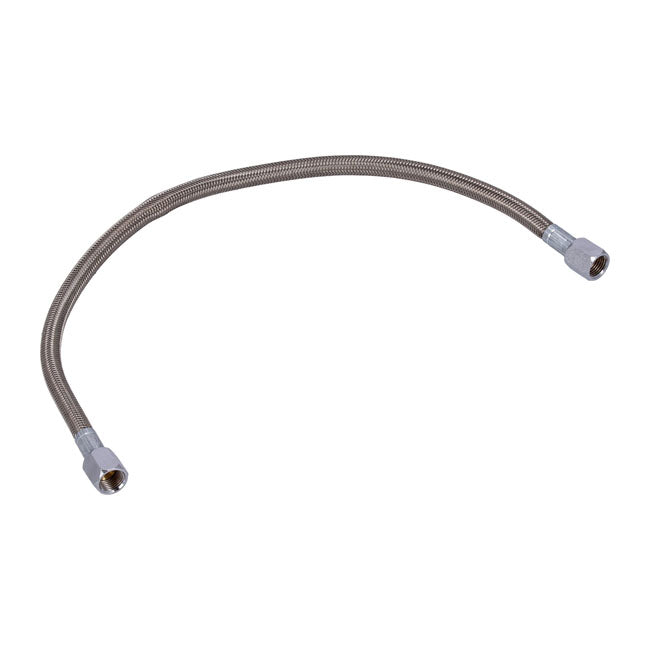 Goodridge Universal Pre-assembled Oil Line. 19" – Pre-Twin Cam & Custom Applications