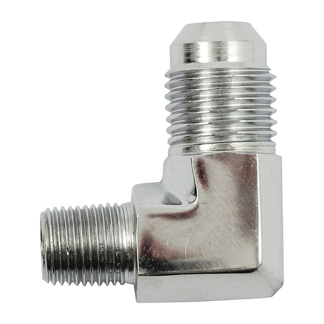 OIL LINE FITTING, 90 DEGREES