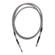 Goodridge Hydraulic Clutch Line Kit 70", Clear Coated – H-D with 7/16-20 Threaded Transm. End…