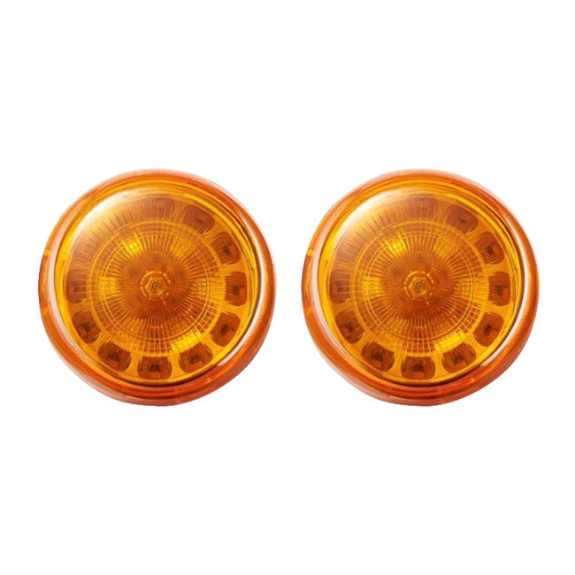 Custom Dynamics Probeam® LED Turn Signal Inserts. FR/RR – H-D Bullet Style Pop-off Turn Signals…