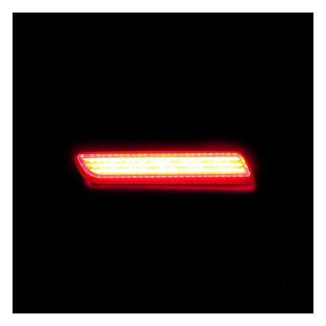 Custom Dynamics Saddlebag Latch LED Lightz, Smoke Lens – 2014–2025 FLT/Touring