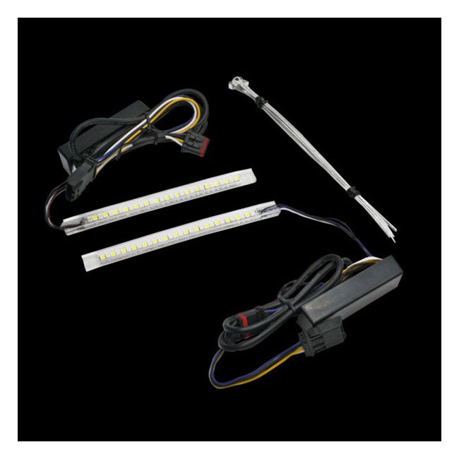 Custom Dynamics LED Lighted Vent Insert – 2014–2024 FLHT; FLHTK; FLHTKL; FLHTKCUL…
