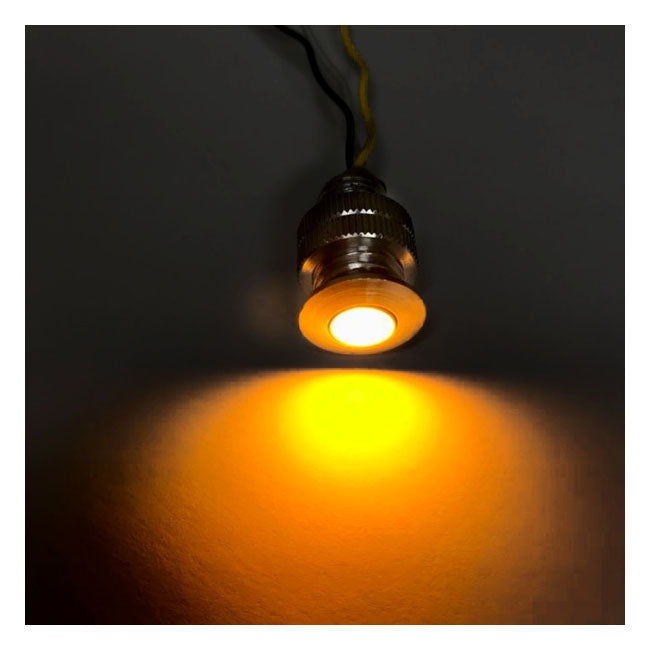 Custom Dynamics LED Boltz. Amber/White LEDs. Black