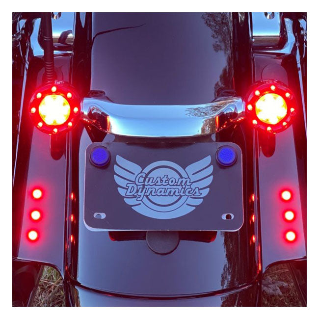 Custom Dynamics LED Boltz. Amber LEDs. Black