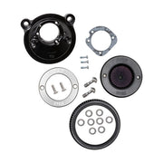 S&S ''Air Stinger Stealth'' Air Cleaner Kit. Alu Trim Ring – 2007–2022 XL Sportster