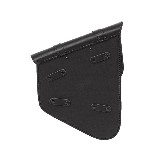 MCS Full Leather Swing Arm Bag Left, 9 Liter. Black – 2018–2025 Softail