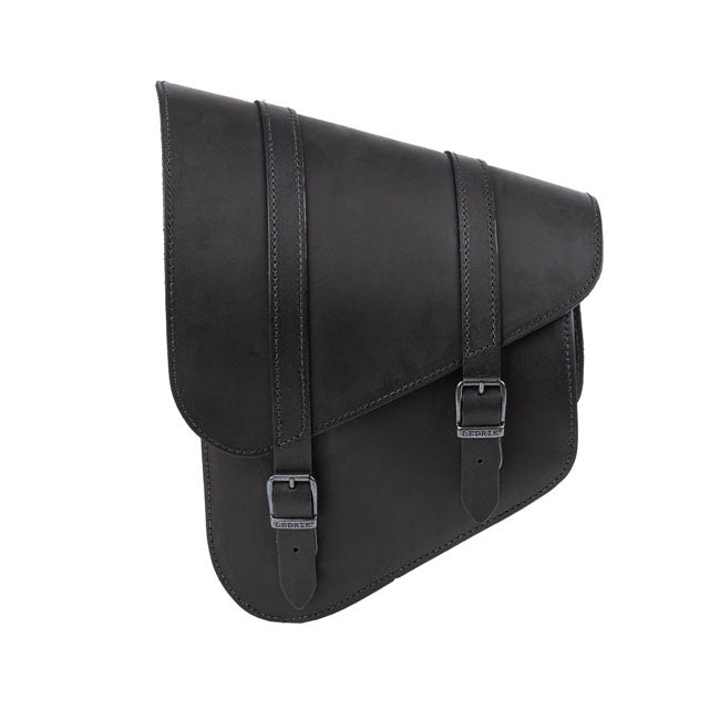 MCS Full Leather Swing Arm Bag Left, 9 Liter. Black – 2018–2025 Softail