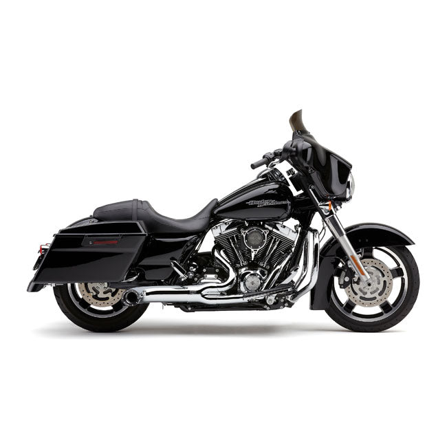 Cobra Turn Out 2-1 Exhaust. Chrome – 2009–2016 FLT/Touring