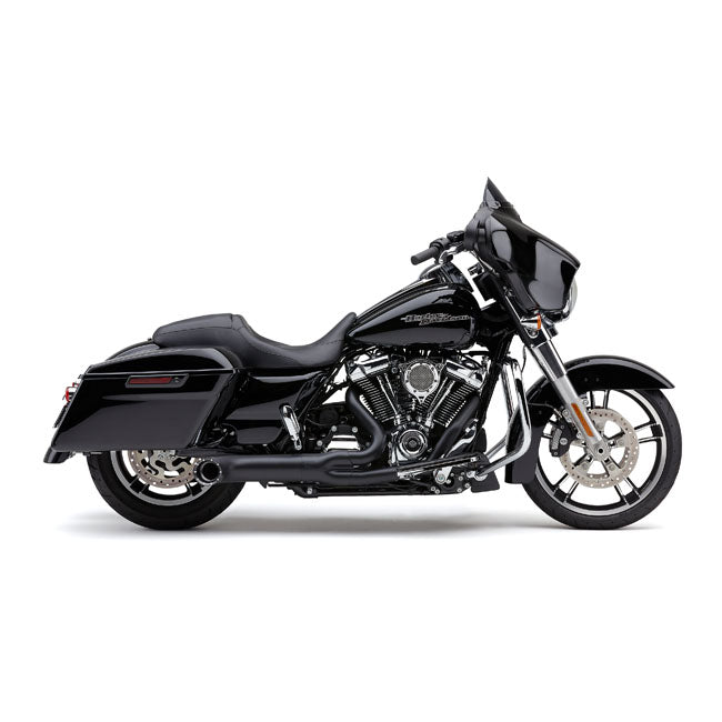 Cobra Turn Out 2-1 Exhaust. Black – 2017–2026 Touring