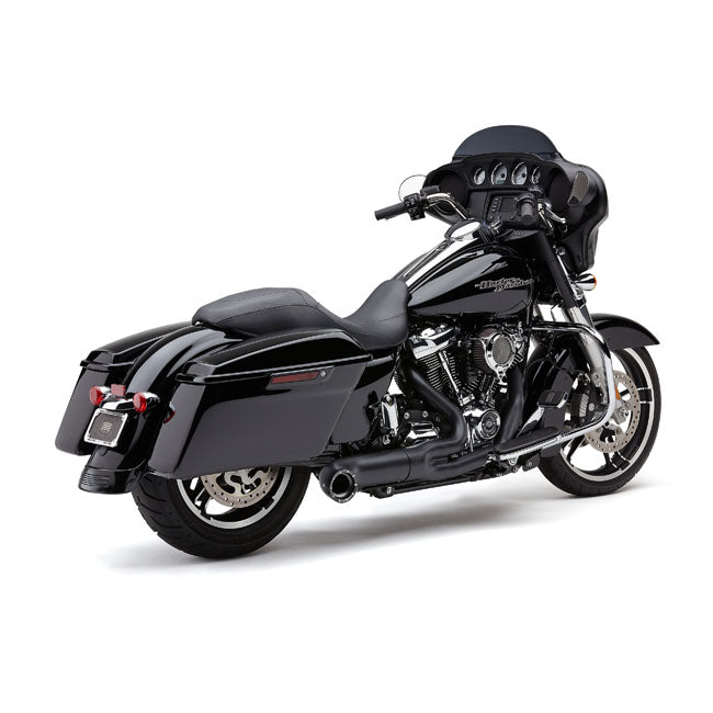 Cobra Turn Out 2-1 Exhaust. Black – 2017–2026 Touring