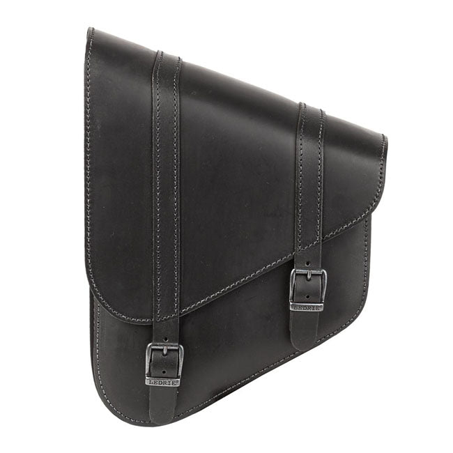 MCS Full Leather Swingarm Bag Left, 6.5 Liter. Black – 1984–2017 Softail; Suzuki: 08-Up C1800…