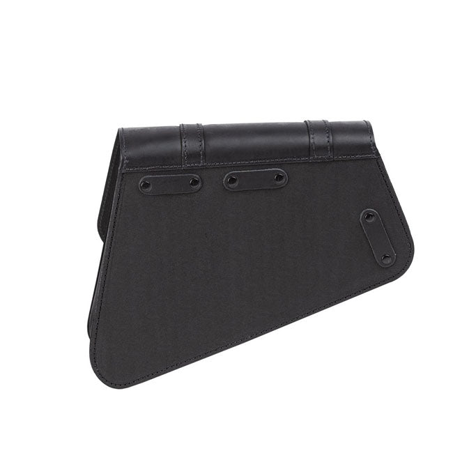 MCS Leather Swingarm Bag Left, 6.5 Liter. Black – All XL Sportster; Suzuki: 08-Up C1800…