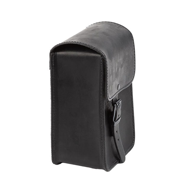 MCS Full Leather Sissy Bar Bag. Black – Universal
