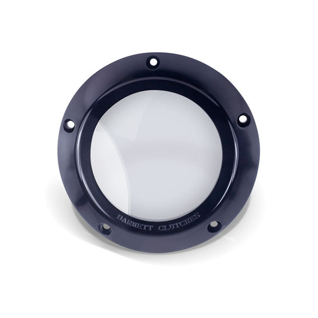 Barnett Clear Derby Cover. Black – 1999–2006 Big Twin