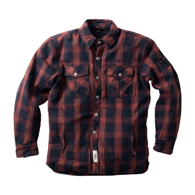 West Coast Choppers Wcc Austin Kevlar Riding Shirt Red/Black – S
