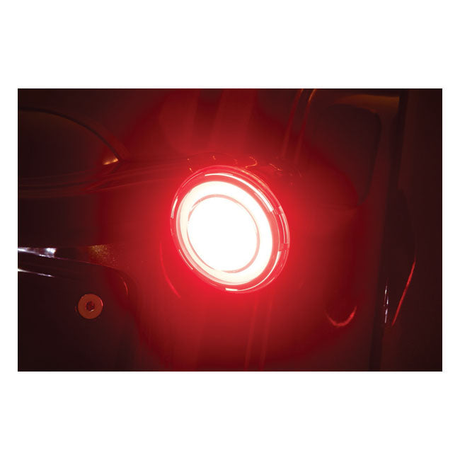 Kuryakyn Rear Tracer LED Turn Signal Insert Set. Smoke Lens – Touring: 2017–2022 FLHRXS; 2010–2022…