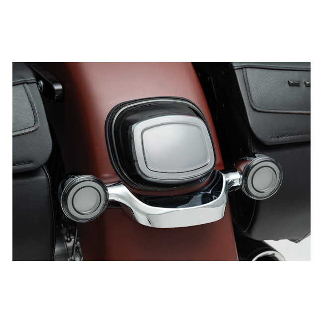 Kuryakyn Rear Tracer LED Turn Signal Insert Set. Smoke Lens – Touring:2019–2022 FLHT; 2004–2005…