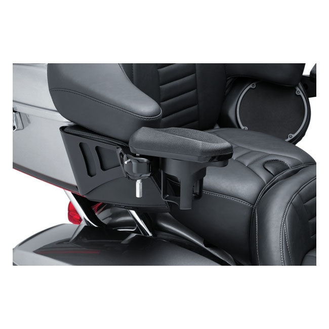 Kuryakyn Passenger Armrest Set. Gloss Black – 2014–2025 Touring (Excl. 2023–2025…