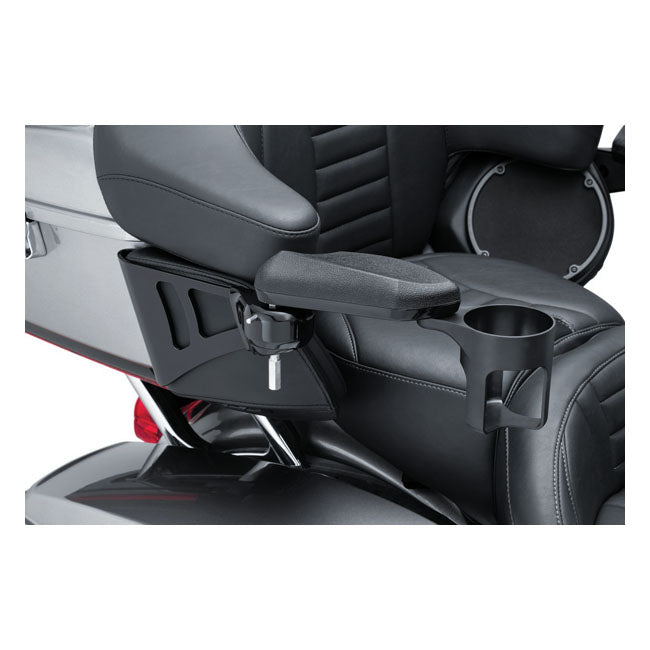 Kuryakyn Passenger Armrest Set. Gloss Black – 2014–2025 Touring (Excl. 2023–2025…