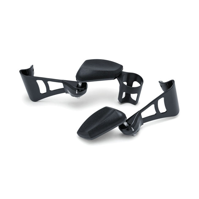 Kuryakyn Passenger Armrest Set. Gloss Black – 2014–2025 Touring (Excl. 2023–2025…