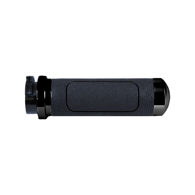 Avon Grips V-Cruiser Grips. Black Anodized – 1996–2022 H-D with Dual Throttle Cables