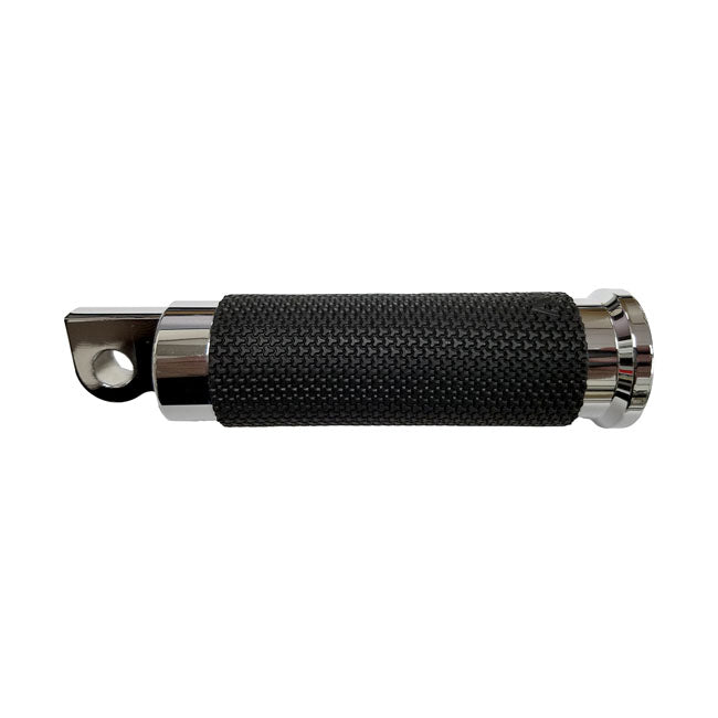 Avon Grips Avon Folding Foot Pegs Memory Foam, Chrome – All Traditional H-D Male Mount