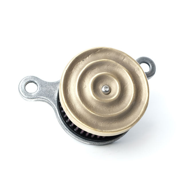 Wannabe Choppers Wannasucker ''Wave'' Air Cleaner. Brass – CV Carburetor: 1993–1999 Evo Big Twin