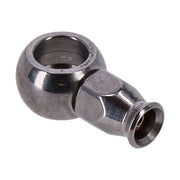 Goodridge 7/16" (11mm) Banjo Fitting Short Neck. Stainless